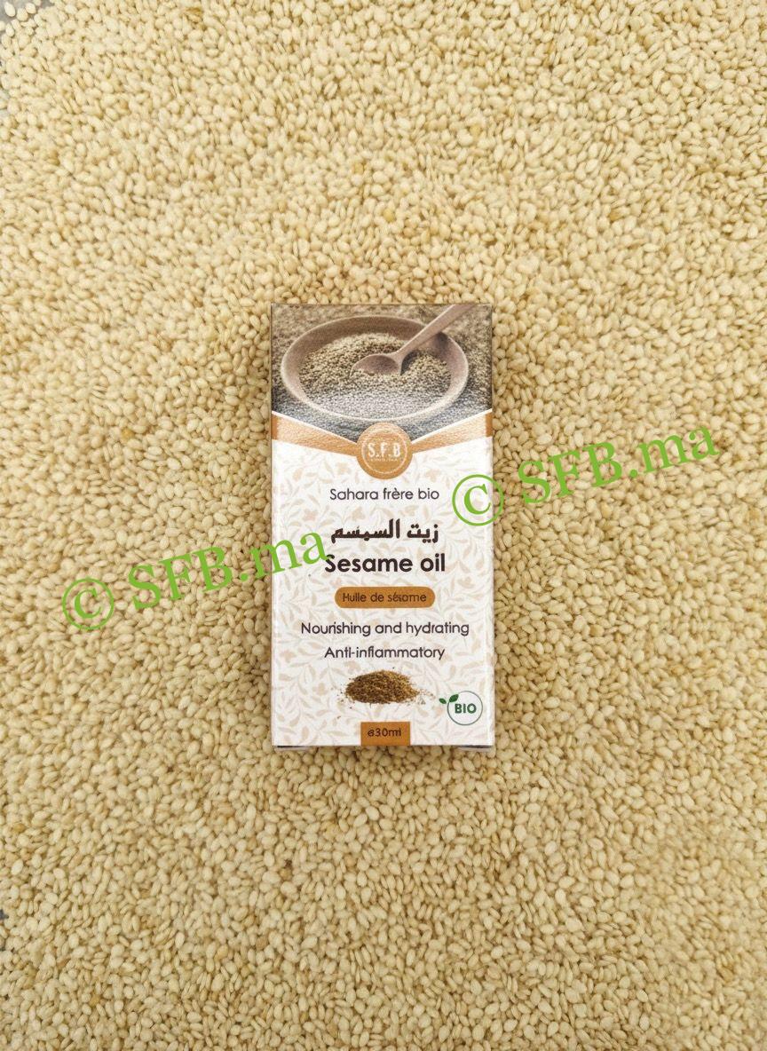 زيت السمسم – العناية الطبيعية بالشعر والبشرة | SFB زيت السمسم الطبيعي لتغذية الشعر وفروة الرأس وترطيب البشرة | منتجات طبيعية من SFB