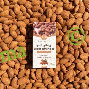 زيت اللوز الحلو الطبيعي لترطيب البشرة وتغذية الشعر بعمق | منتجات طبيعية من SFB