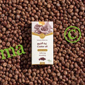 زيت الخروع الطبيعي لتقوية الشعر وتحفيز النمو وترطيب البشرة | منتجات طبيعية من SFB