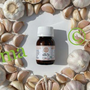 زيت الثوم الطبيعي لتقوية الشعر وفروة الرأس ومنحها صحة ولمعان طبيعي | منتجات طبيعية من SFB